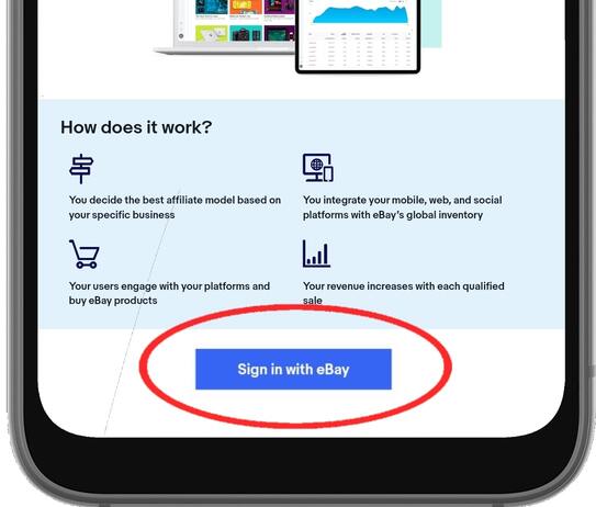 eBay™ Partner Network Sign in